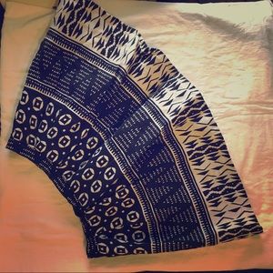 Tribal mini A skirt